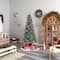 8ft. Pre-Lit Frosted British Columbia Mountain Pine Artificial Christmas Tree, Clear Lights